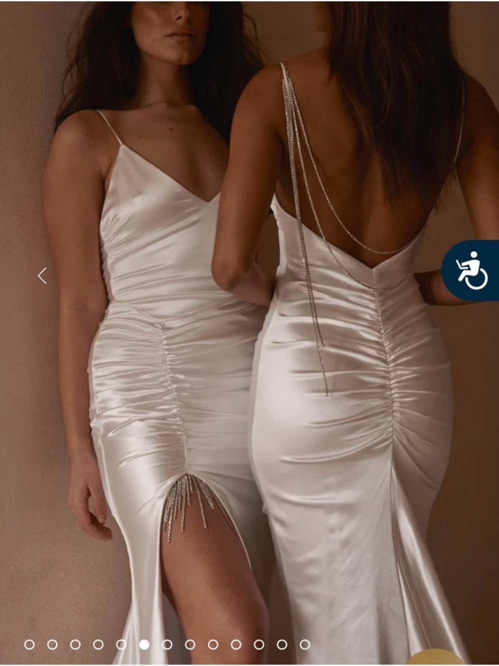 Grace Loves Lace “Zsa Zsa” Wedding Gown or Reception Dress- NEW/NEVER WORN - Picture 3 of 11